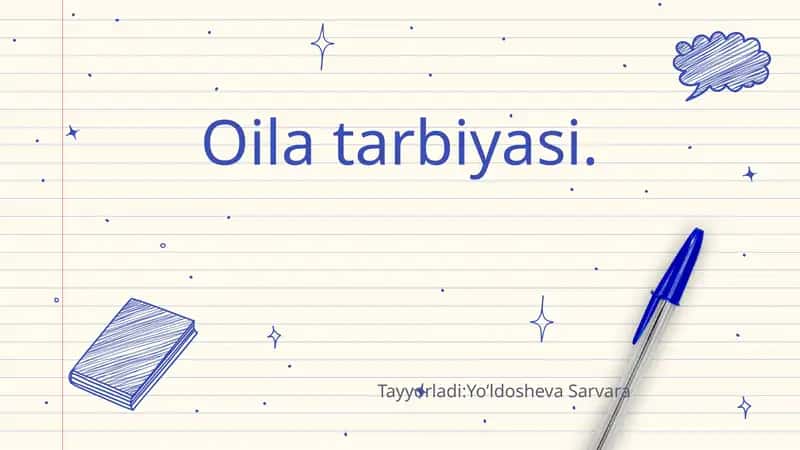 Oila tarbiyasi