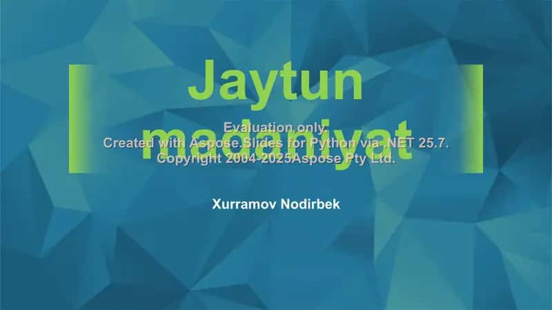 Jaytun madaniyat