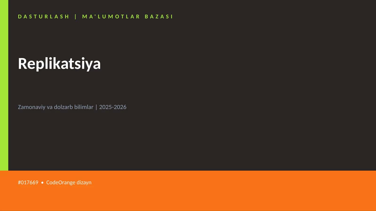 Replikatsiya