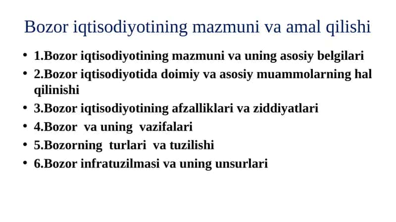Iqtisodiyotning tamoyillari