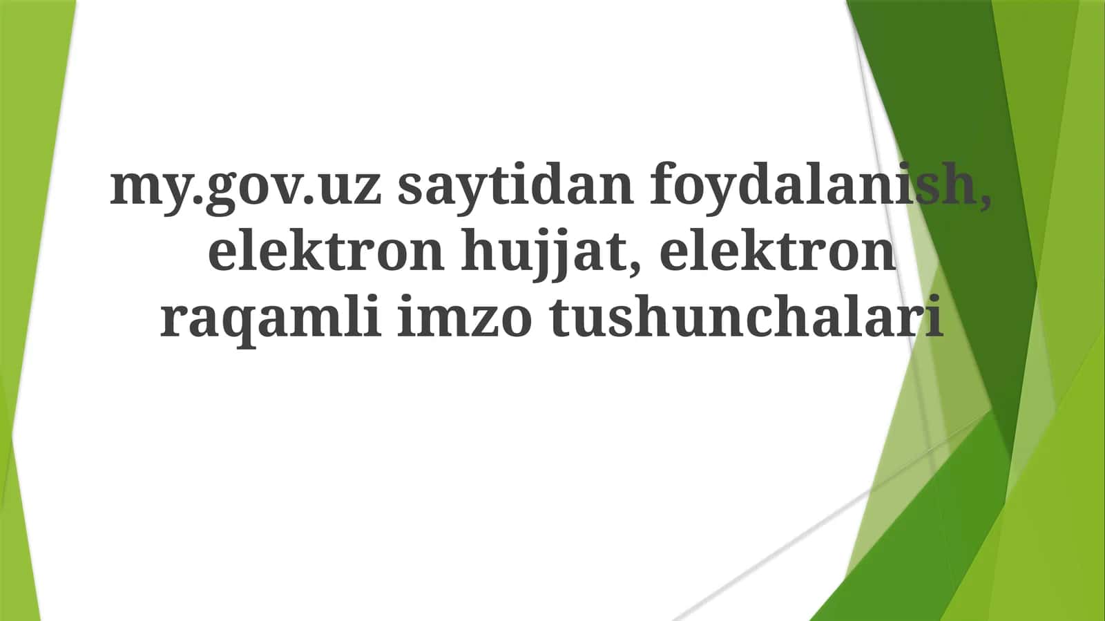 My.Gov.Uz veb-sayti
