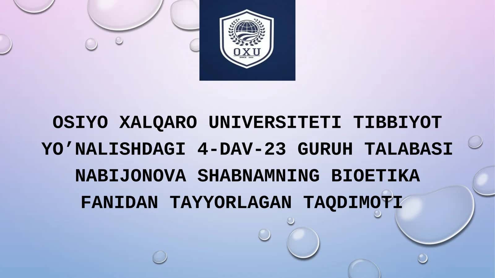 KEKSA YOSHDAGİ YURAK QON TOMİR KASALLİKLARİ BİLAN OG`RİGAN BEMORLAR BİLAN MULOQOT