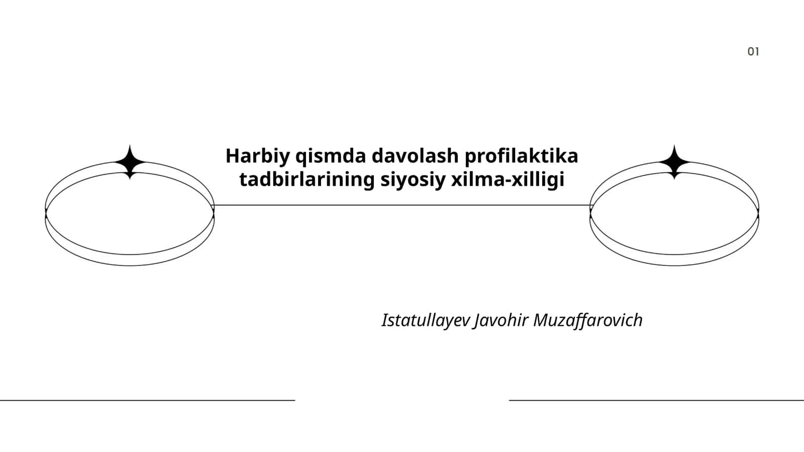 Harbiy qismda davolash profilaktika tadbirlarining siyosiy xilma-xilligi