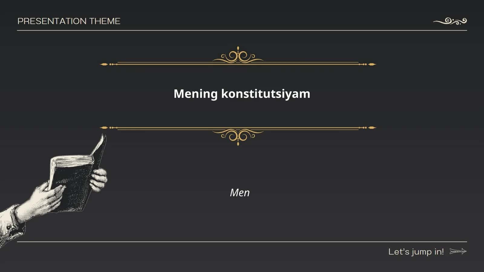 Mening konstitutsiyam