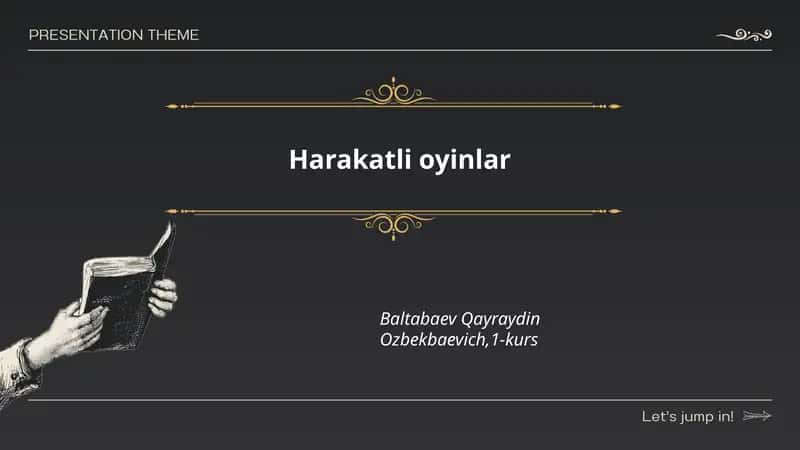 Harakatli oyinlar