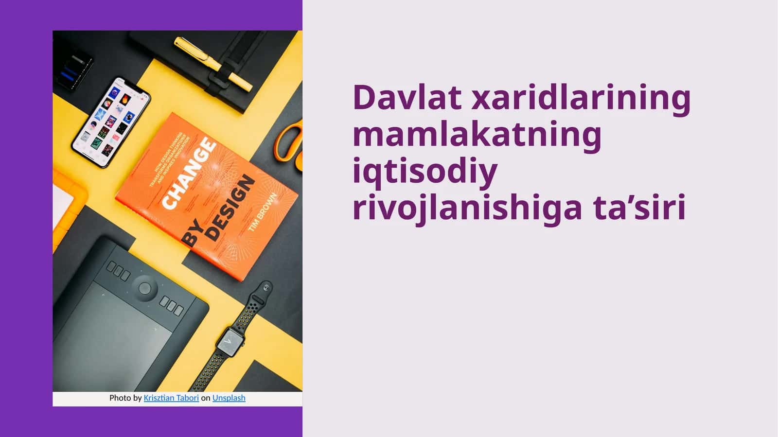Davlat xaridlarining mamlakatning iqtisodiy rivojlanishiga ta’siri