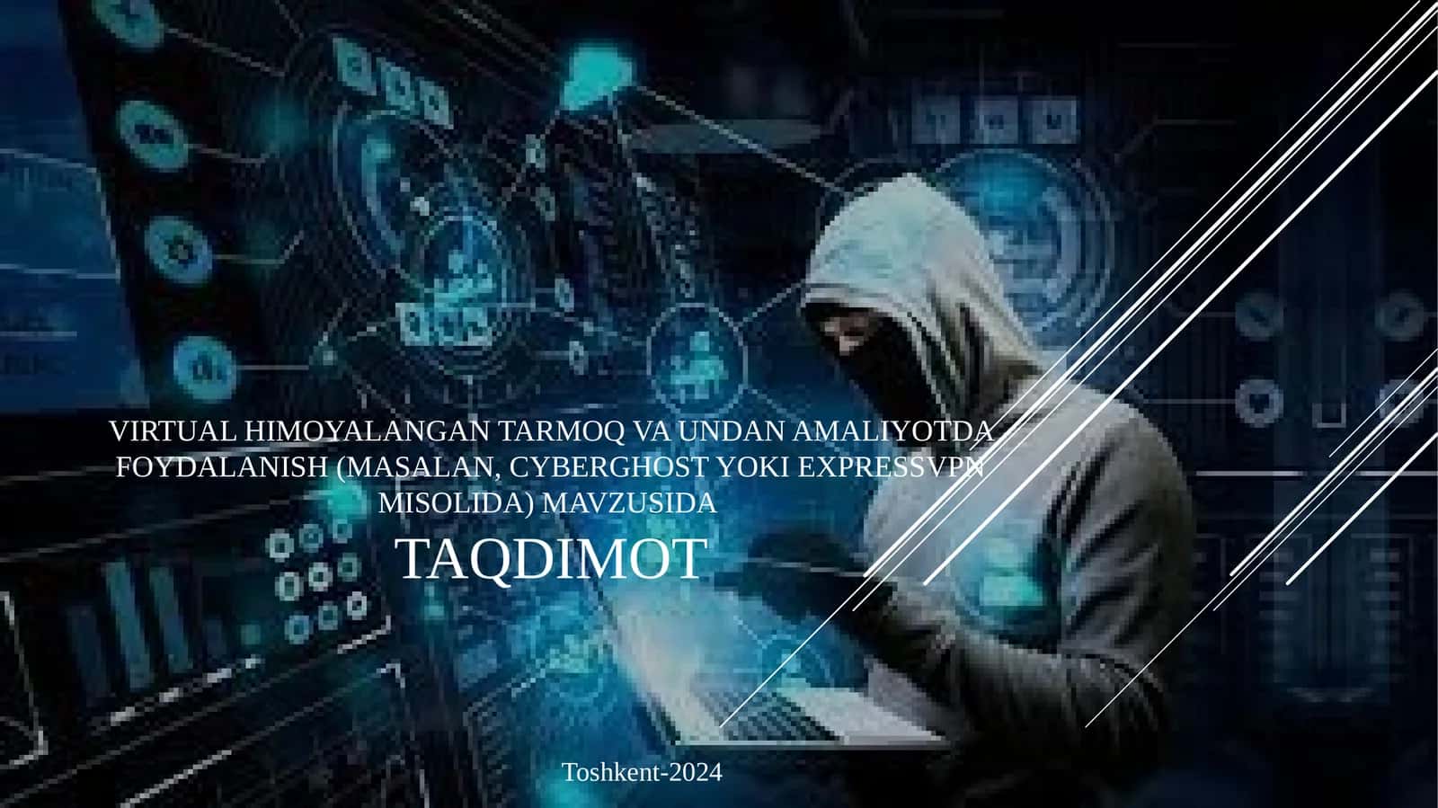 Virtual himoyalangan tarmoq va undan amaliyotda foydalanish (masalan, CyberGhost yoki ExpressVPN misolida)