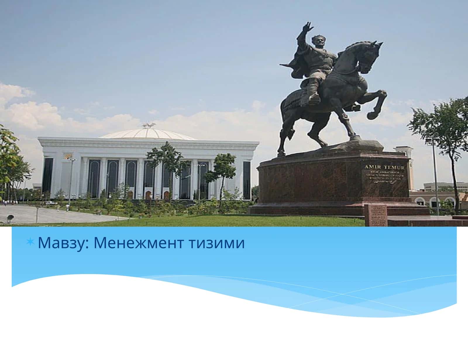 Менежмент тизими