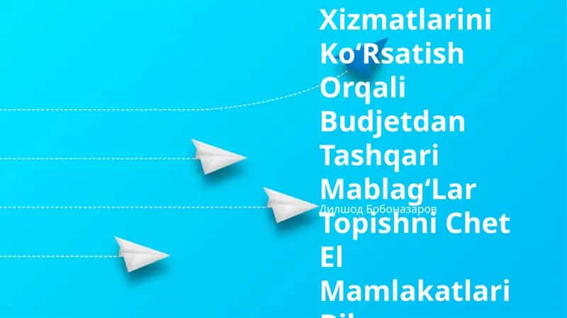 Byudjet cheklovlari ko'rsatish