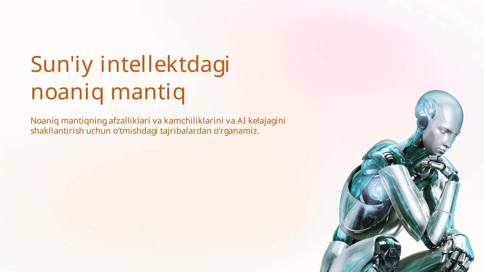 Sun'iy intellektdagi noaniq mantiq