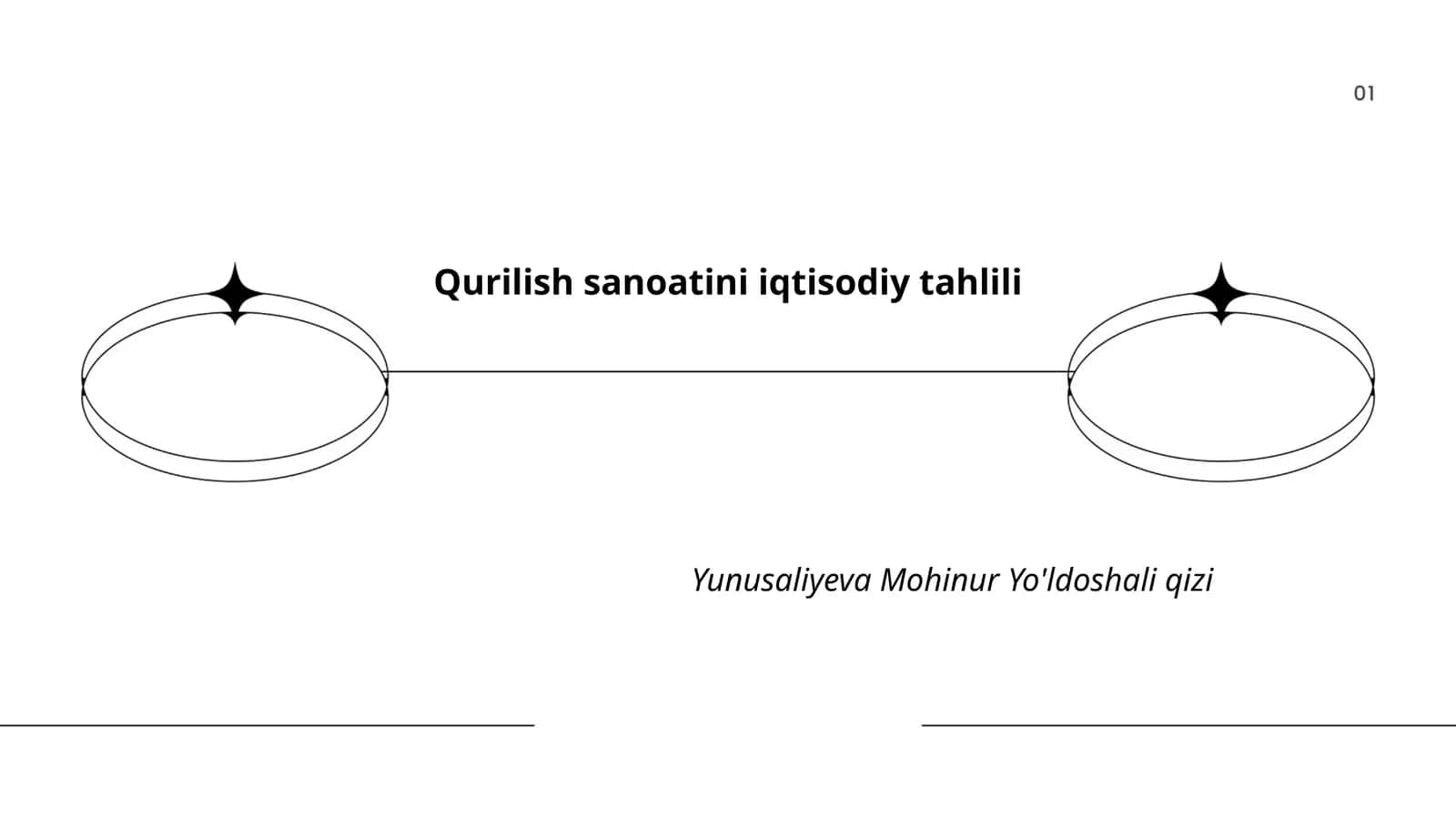 Qurilish sanoatini iqtisodiy tahlili