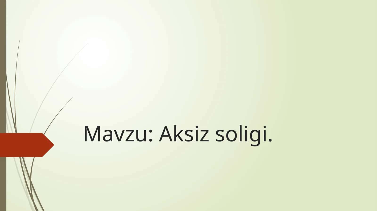 Aksizsoligi