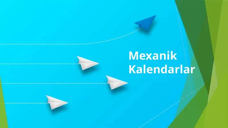 Mexanik Kalendarlar