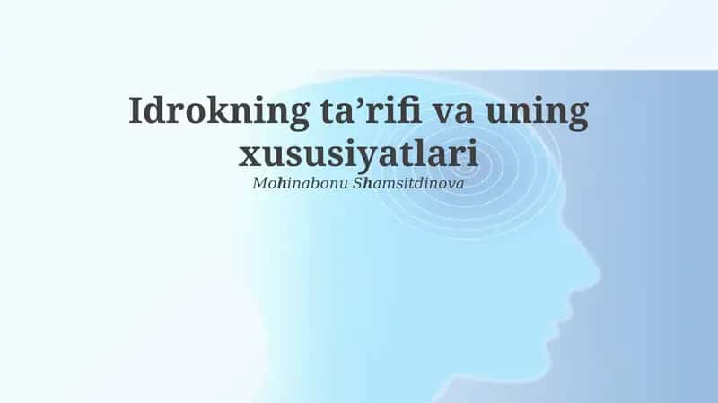 Intellektning ta'rif