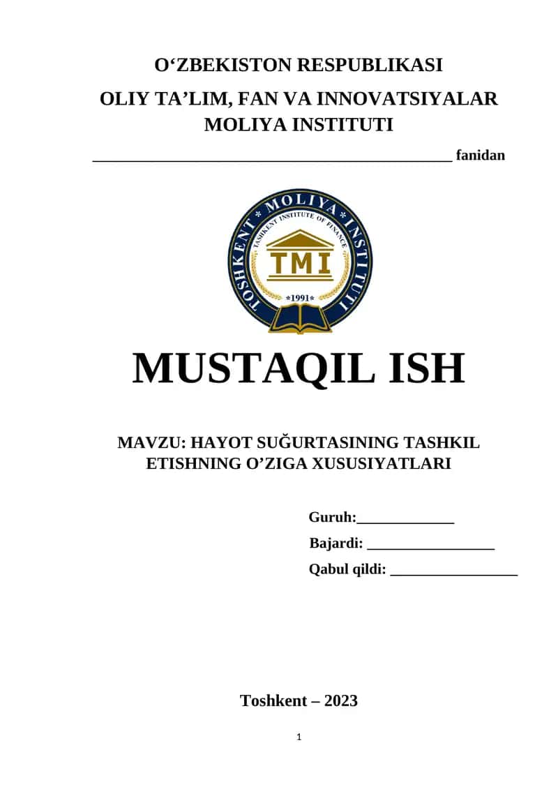 Umrbod renta to'lovi bilan uzoq muddatli hayot sug'urtasi