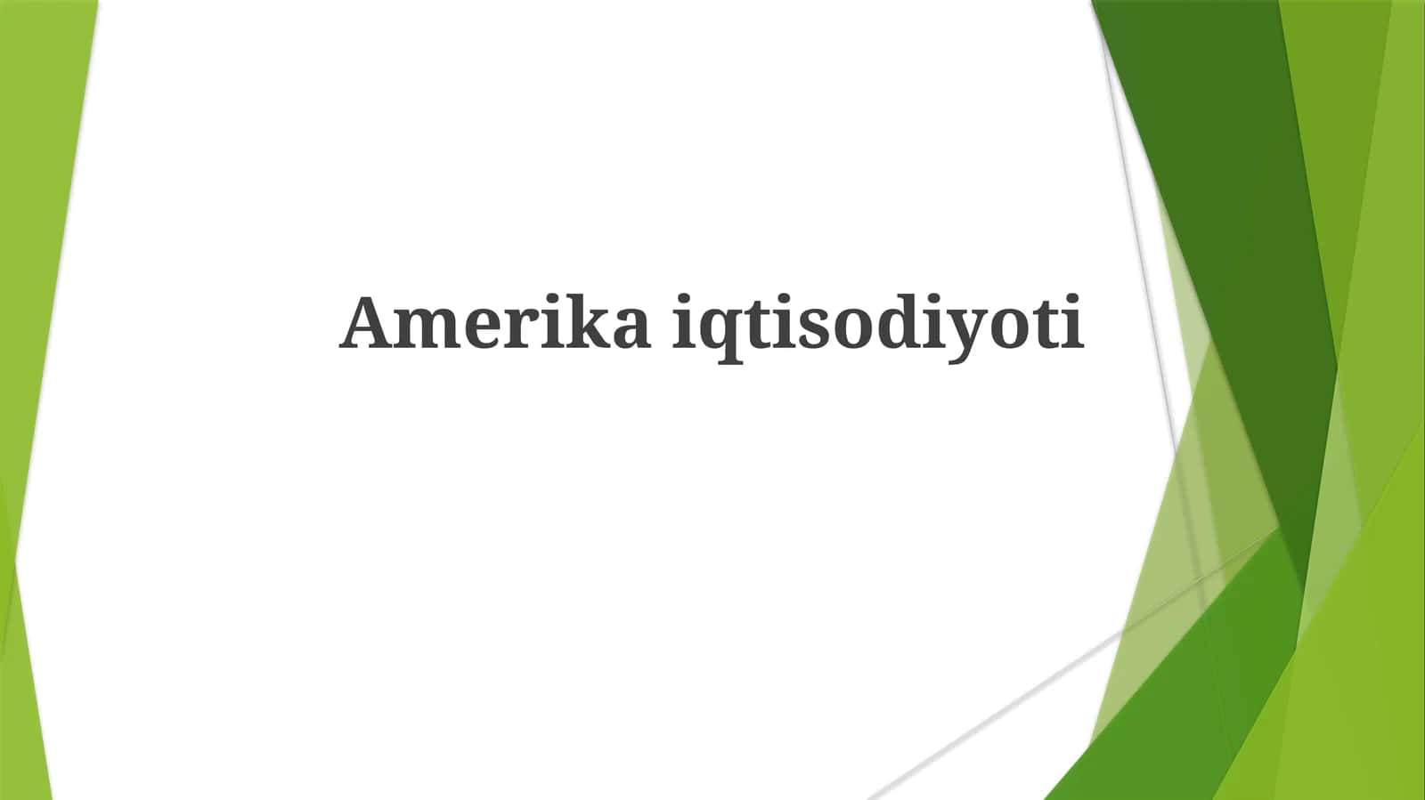 Amerikaiqtisodiyoti