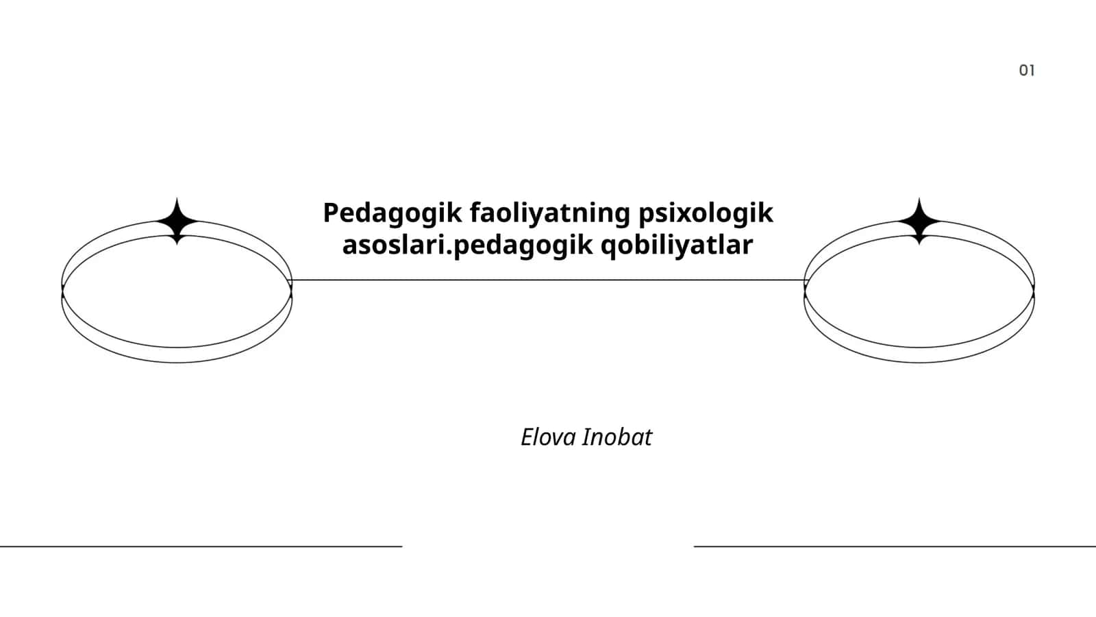 Pedagogik faoliyatning psixologik asoslari.pedagogik qobiliyatlar Elova Inobat