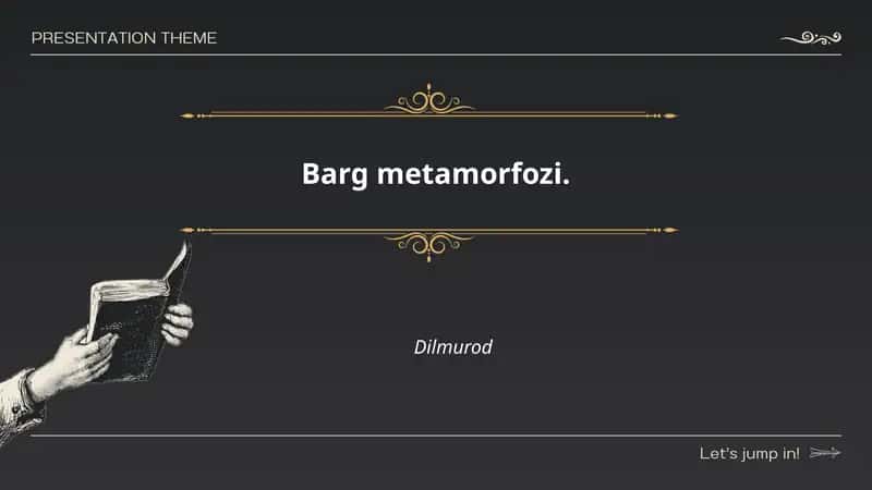Barg metamorfozi