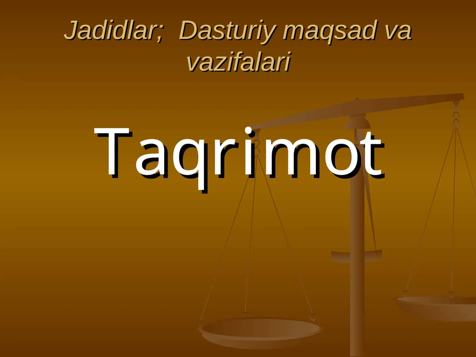 Jadidlar; Dasturiy maqsad va vazifalari