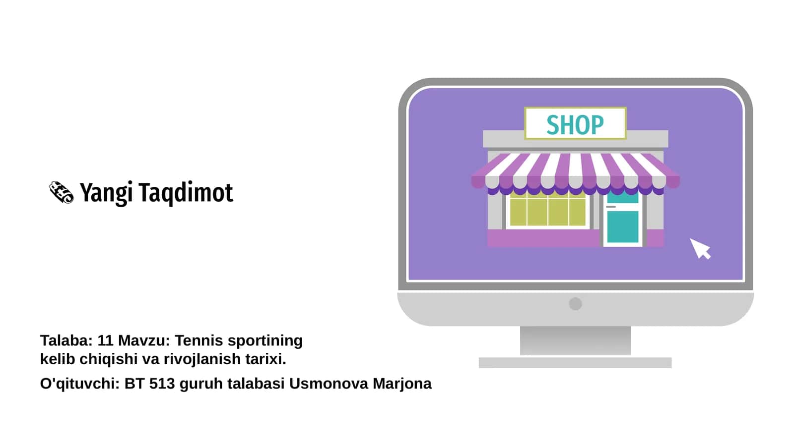 Tennis sportining kelib chiqishi va rivojlanish tarixi