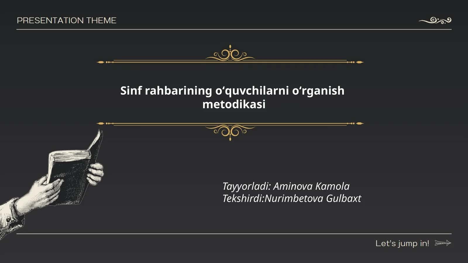 O'quvchilarni oʻrganish metodikasi