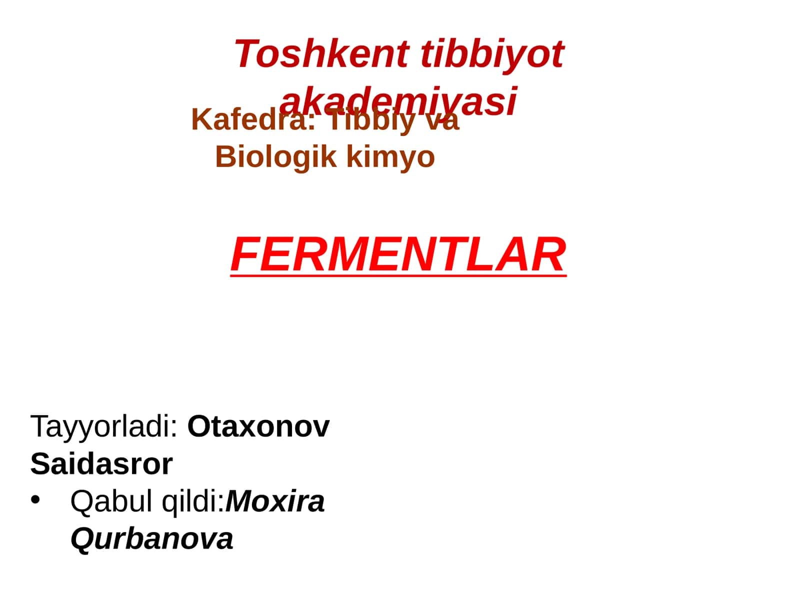 FERMENTLAR