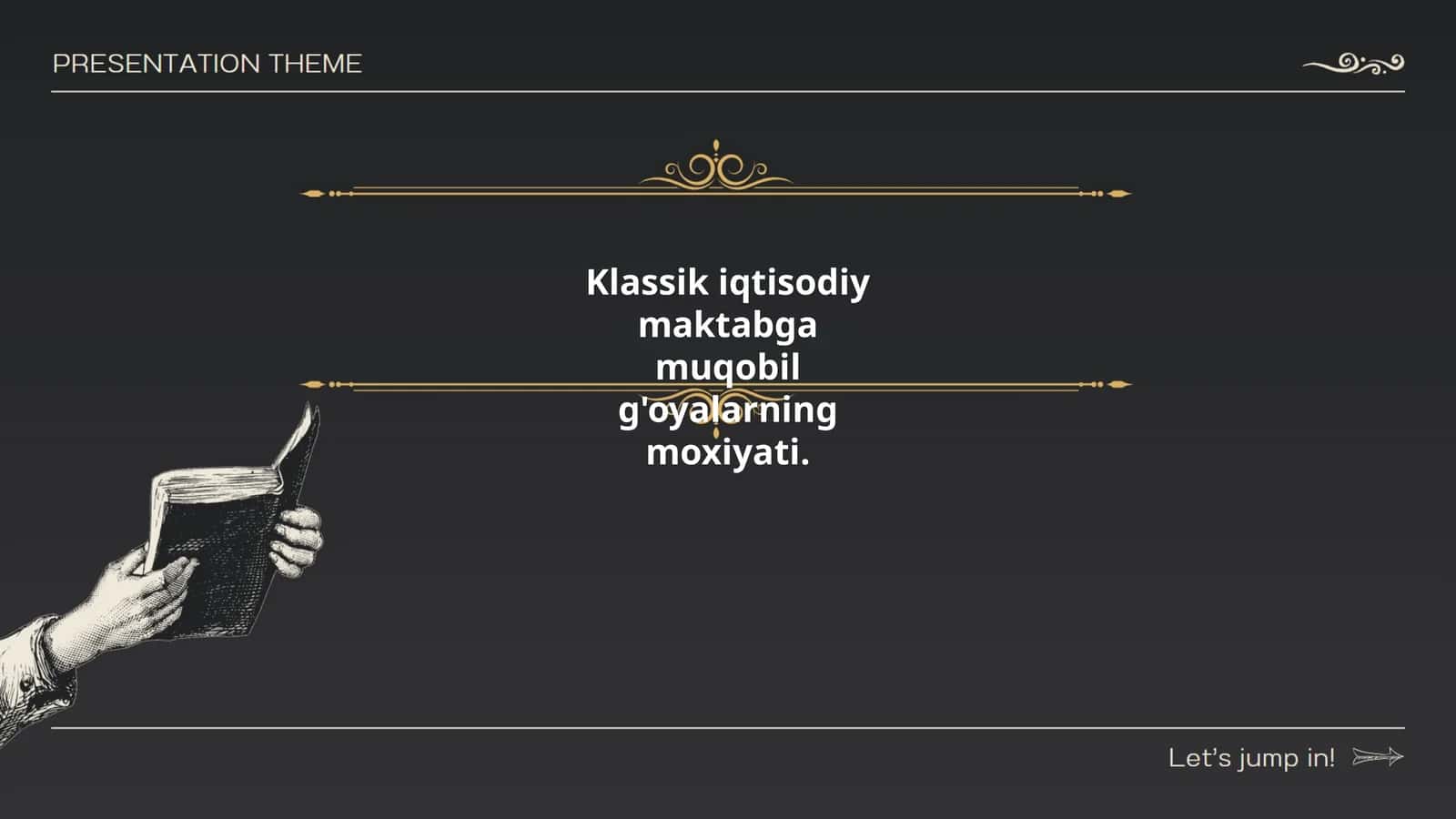Klassik iqtisodiy maktabga muqobil g'oyalarning moxiyati