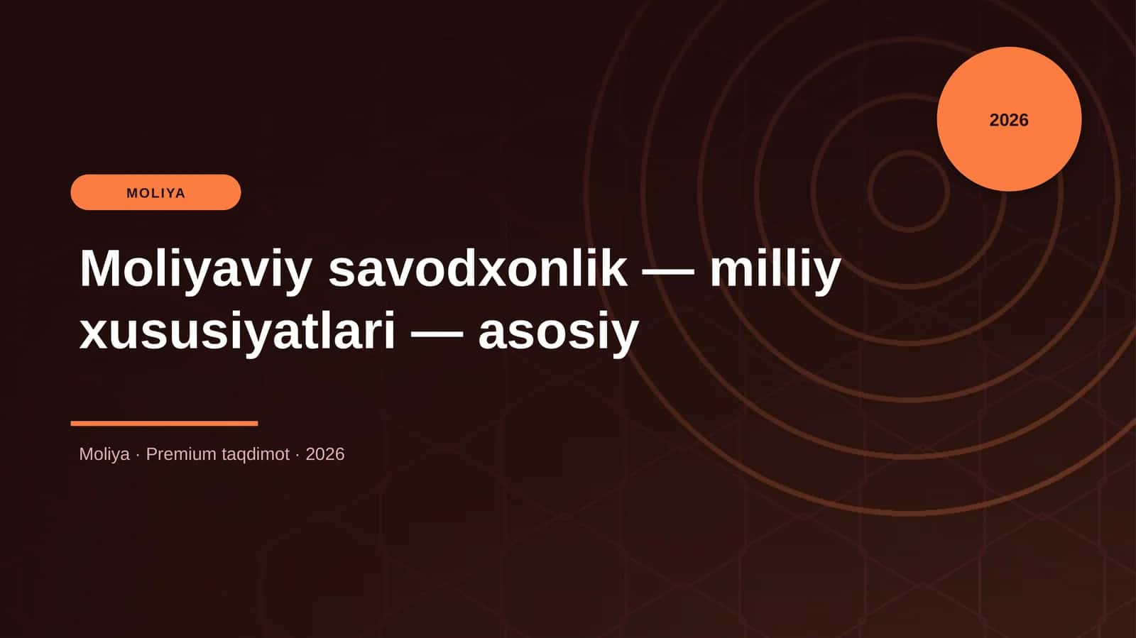 Moliyaviy savodxonlik — milliy xususiyatlari — asosiy
