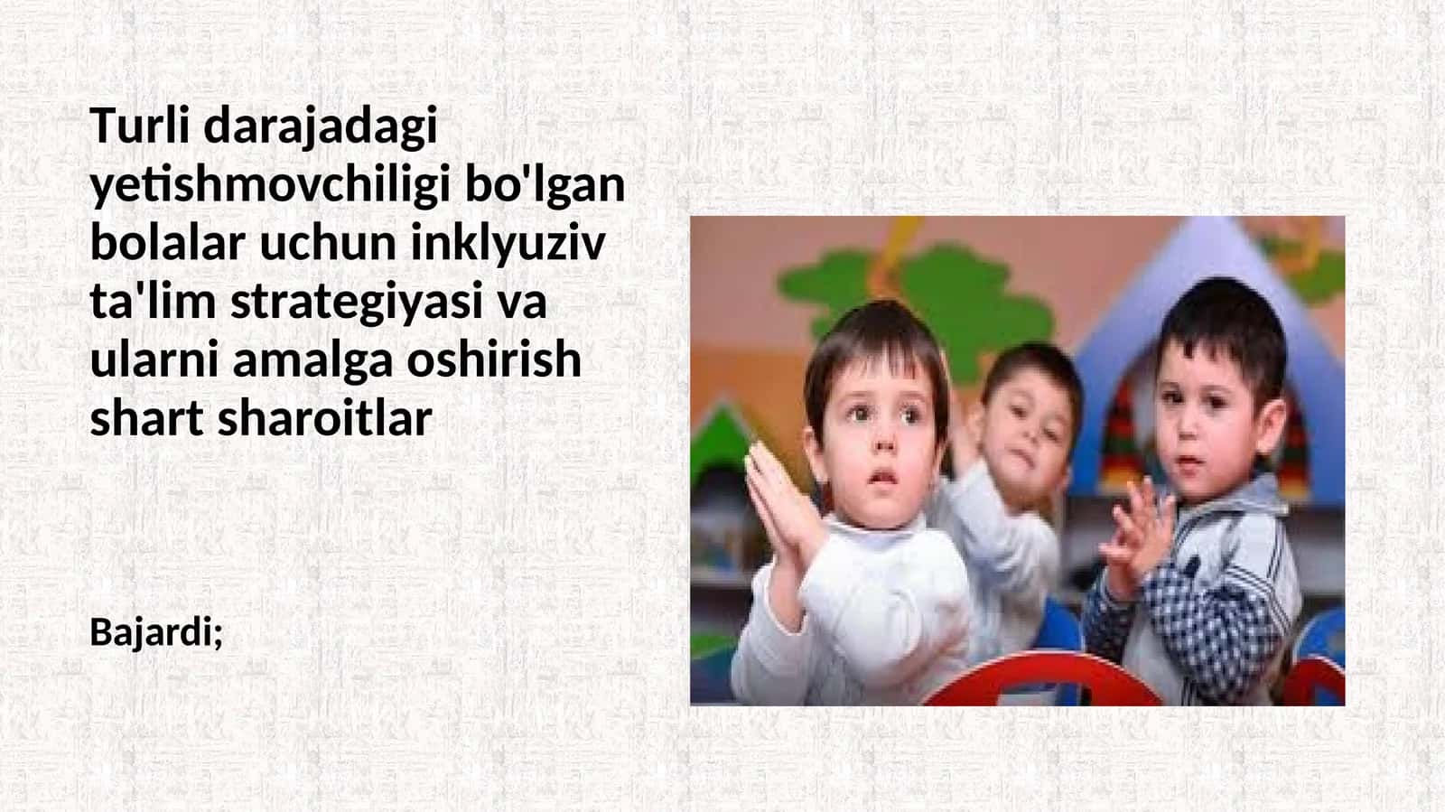 taqdimot inklyuziv talim