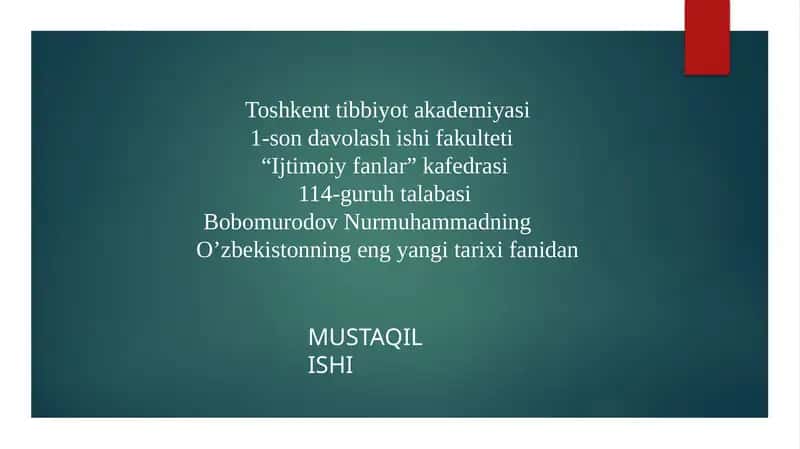 Abu Ali ibn Sino ijodi va faoliyaati