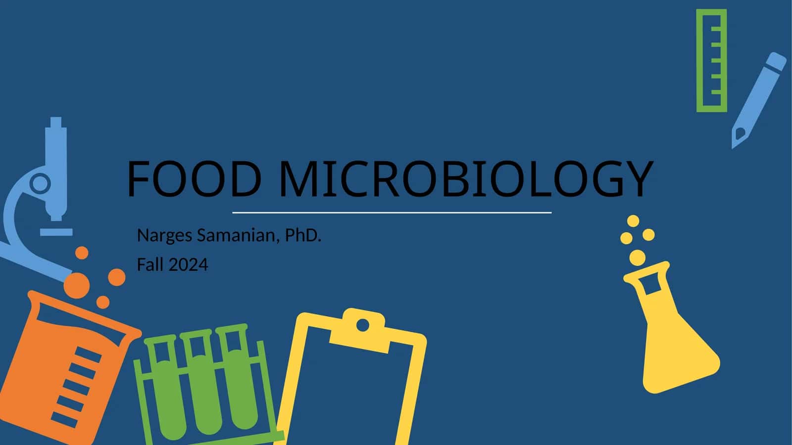 FOOD MICROBIOLOGY