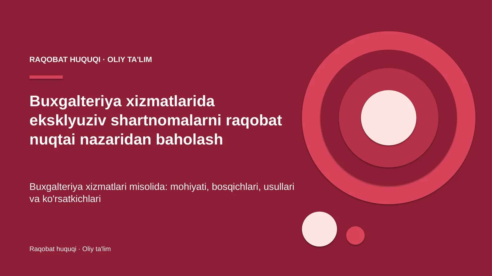 buxgalteriya xizmatlarida eksklyuziv shartnomalarni raqobat nuqtai nazaridan baholash 6421