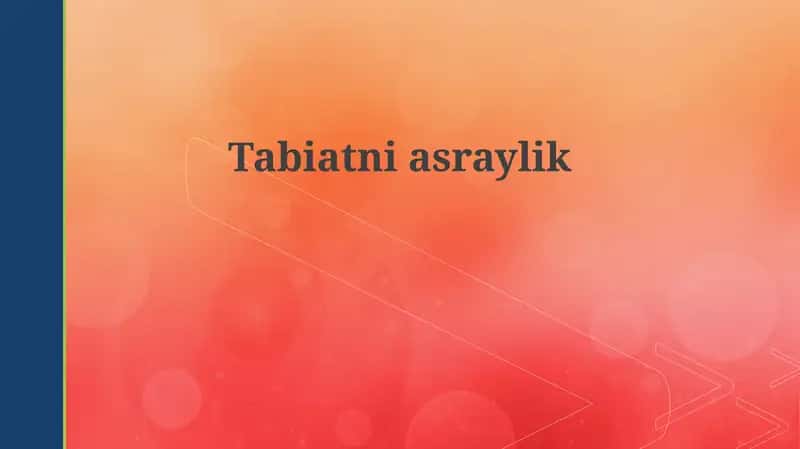 Tabiatniasraylik