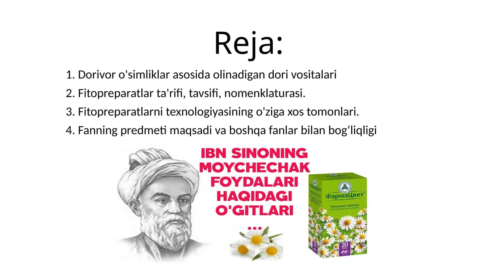 Fitopreparatlartexnologiyasi