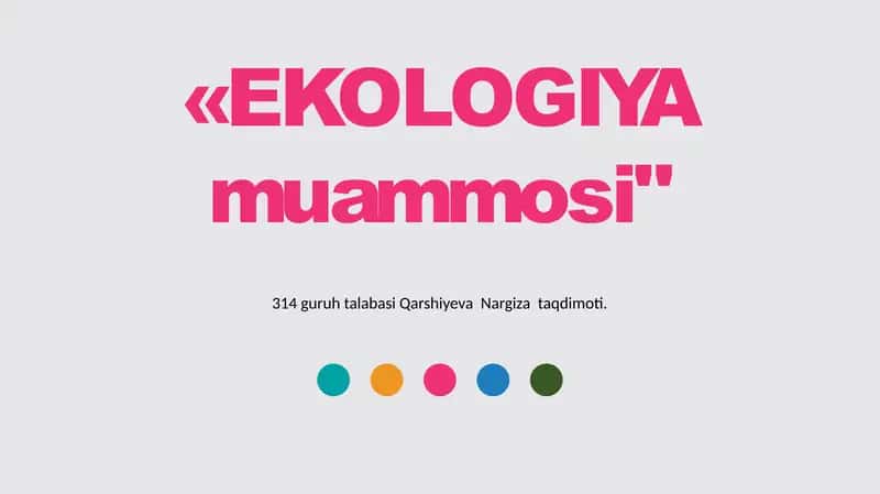 Chuchuk suv muammolari