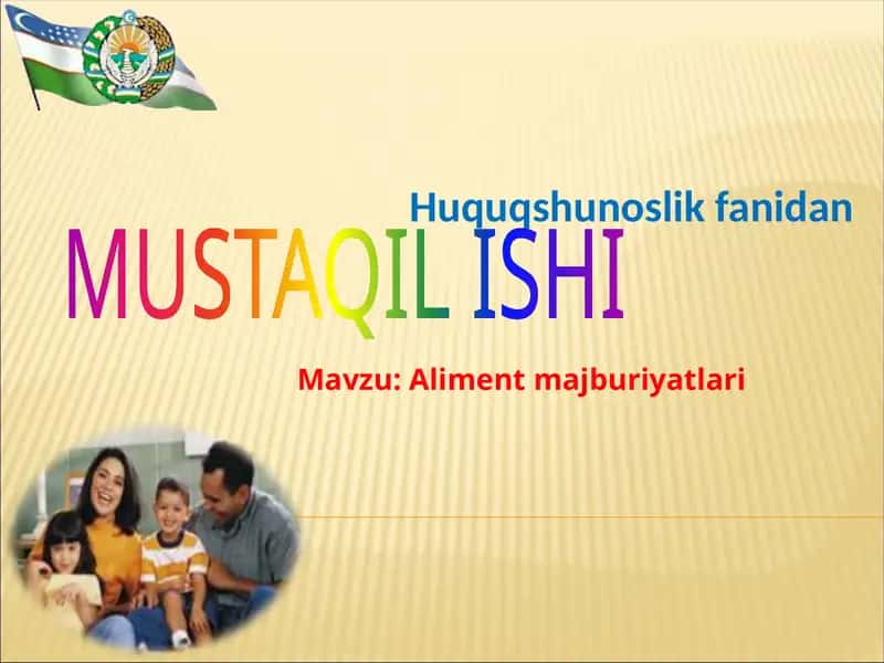 Aliment majburiyatlari