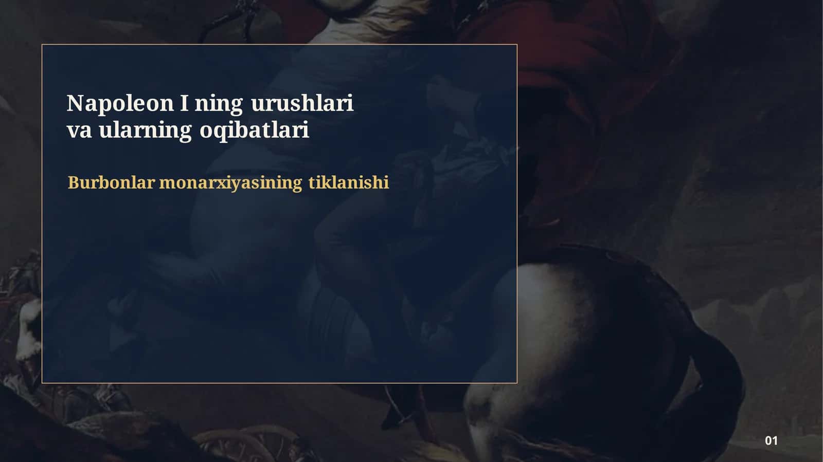 Napoleon I ning urushlari va ularning oqibatlari