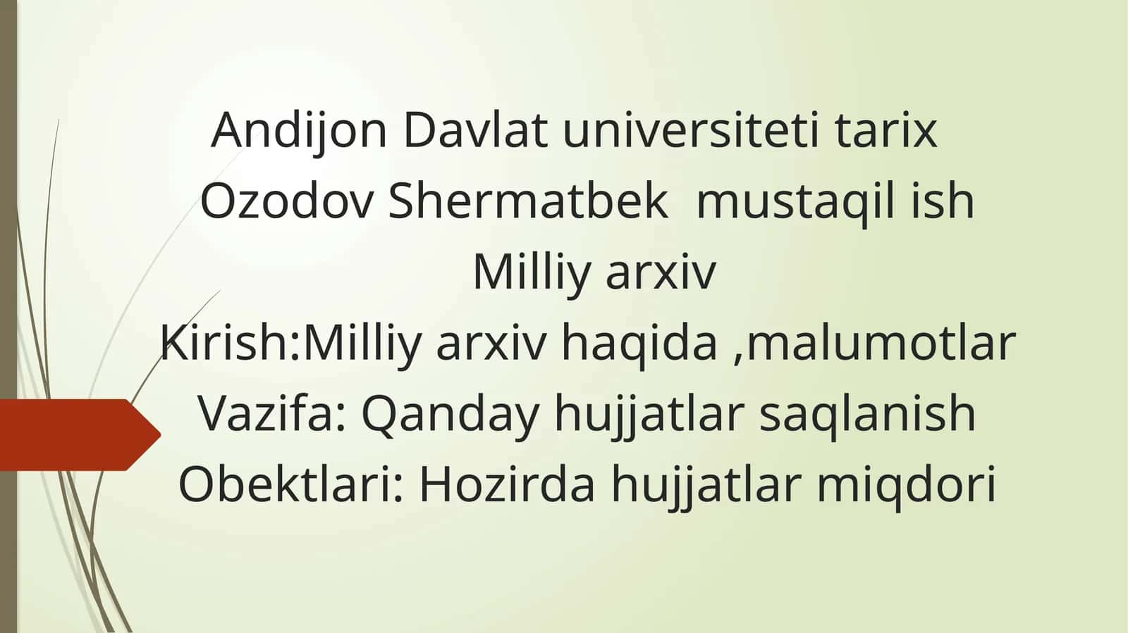 Davlat arxivi