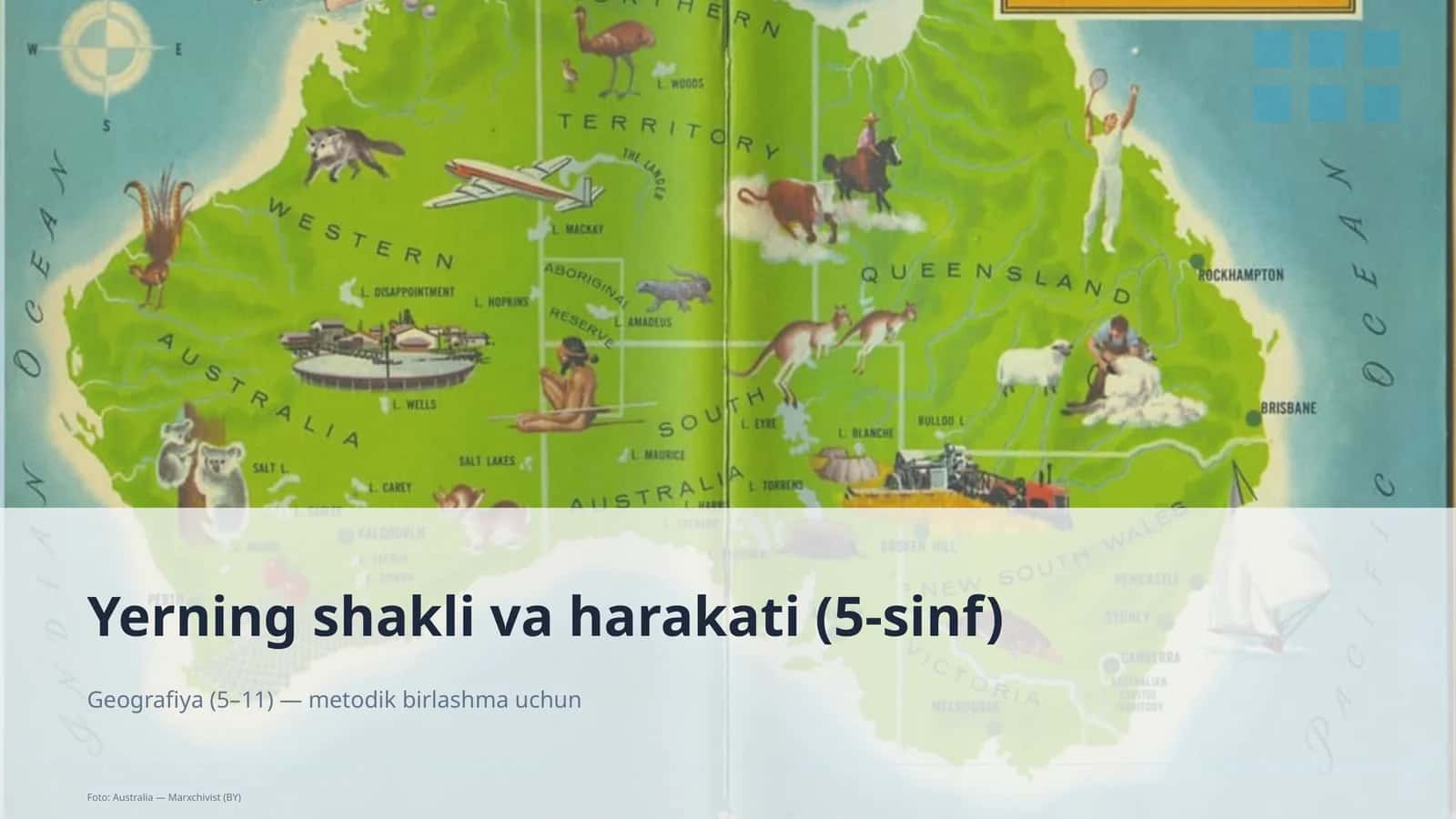 Yerning shakli va harakati (5-sinf)