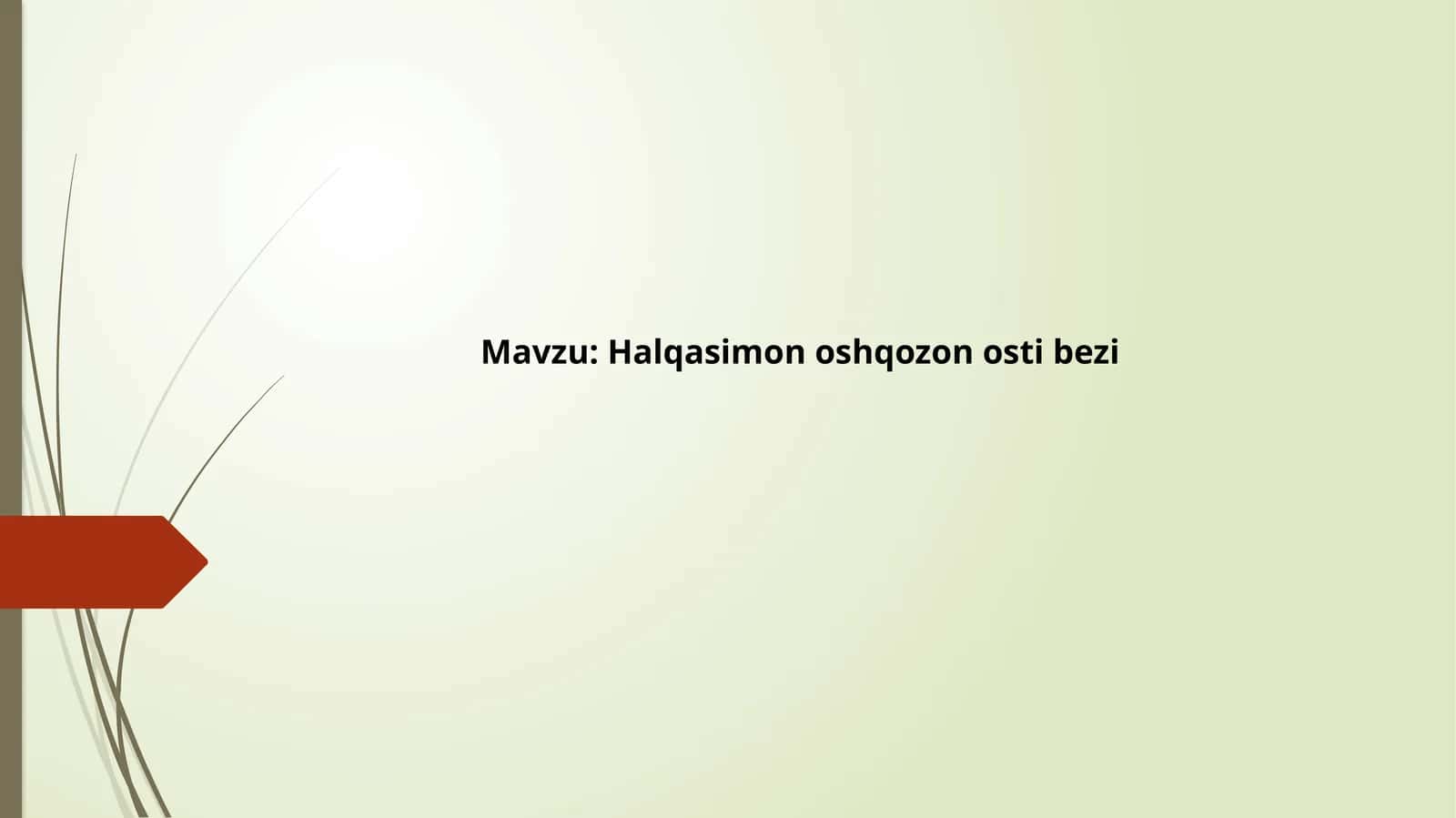 Halqasimon oshqozon osti bezi