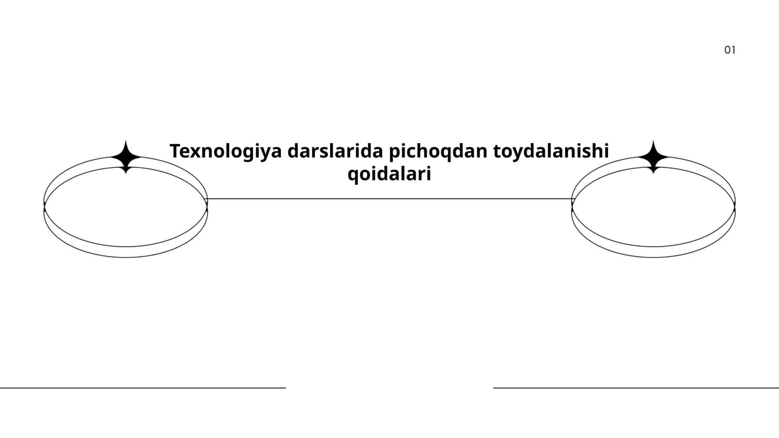 Pichoqlarni xavfsiz saqlash usullari