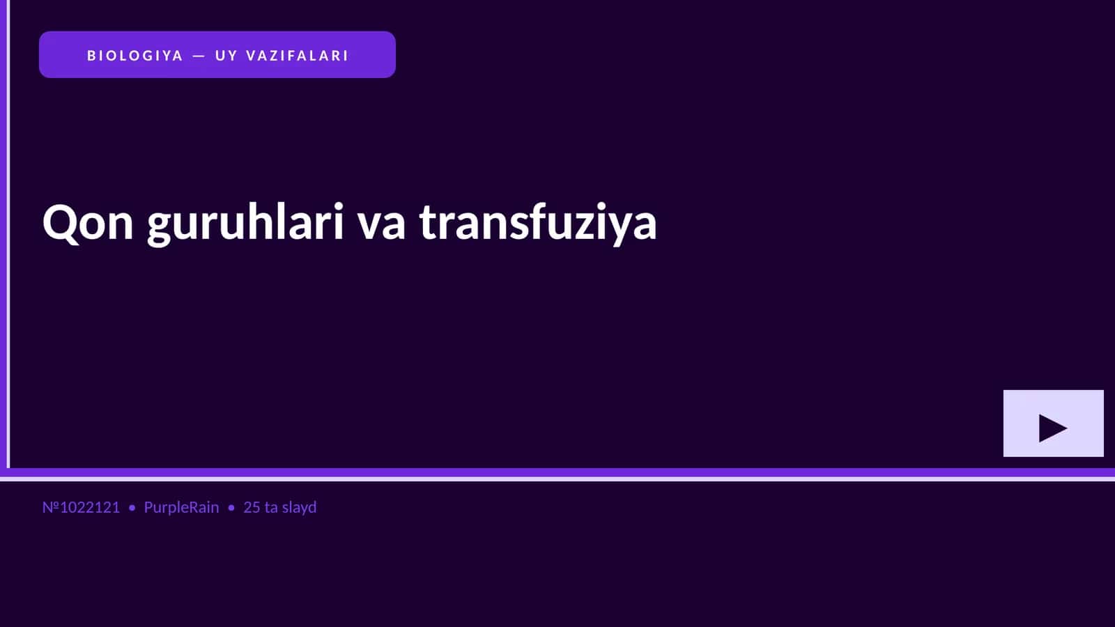 Qon guruhlari va transfuziya