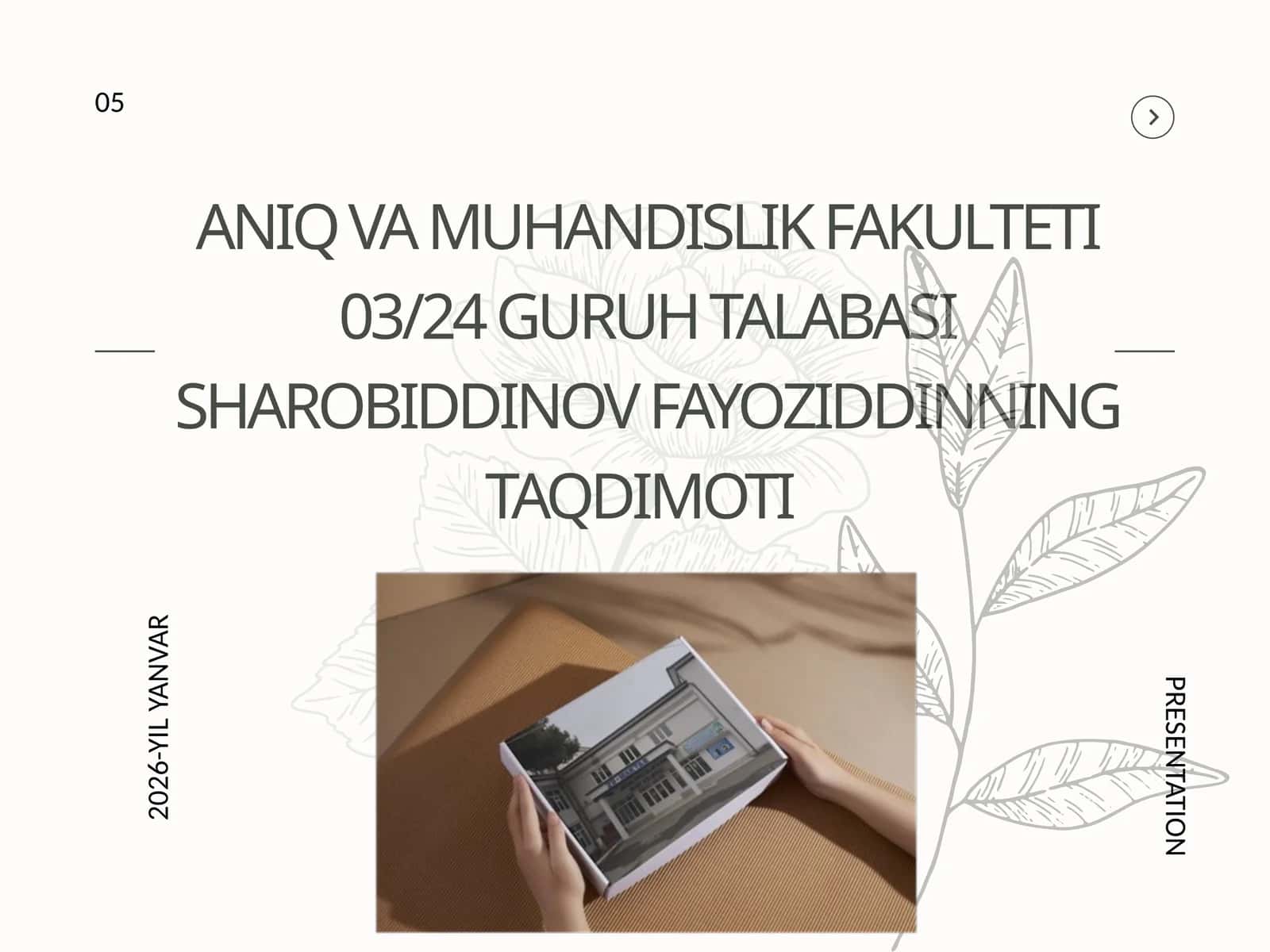 MARKETING PRESENTATION VERSION 2.0 - 2025