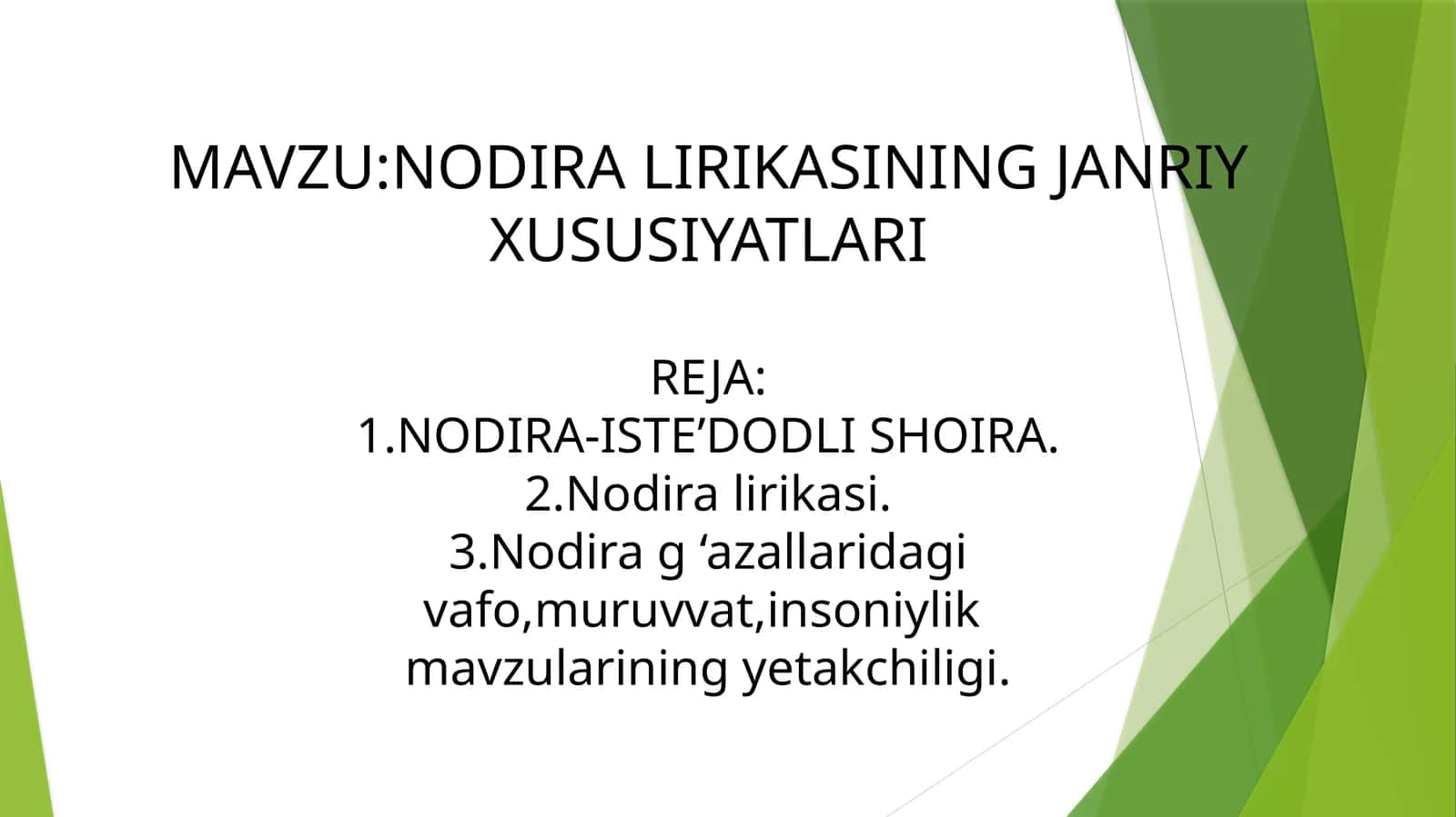 Nodira