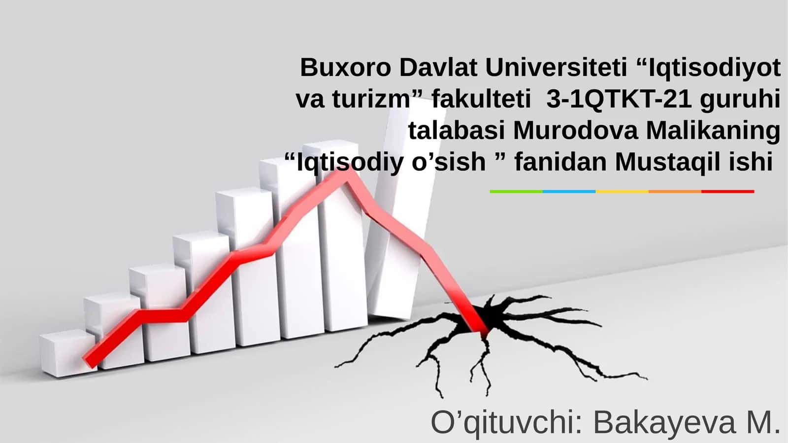 Iqtisodiyo’sish ko’rsatkichlari