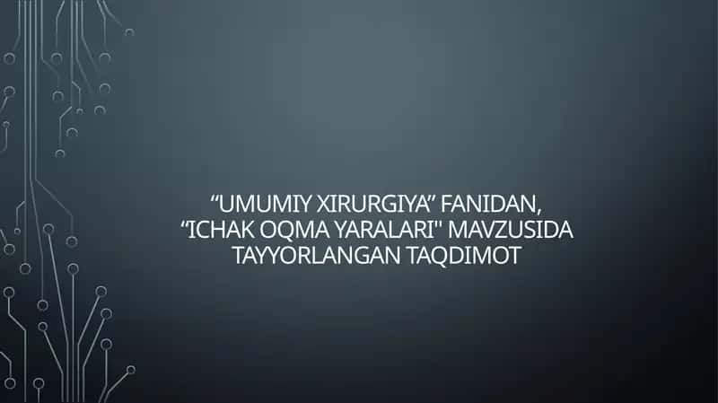 ichakoqmayaralari