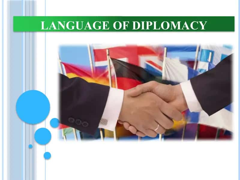 language of Diplomacy