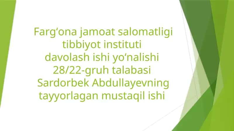 Jarrohlik bo‘limi