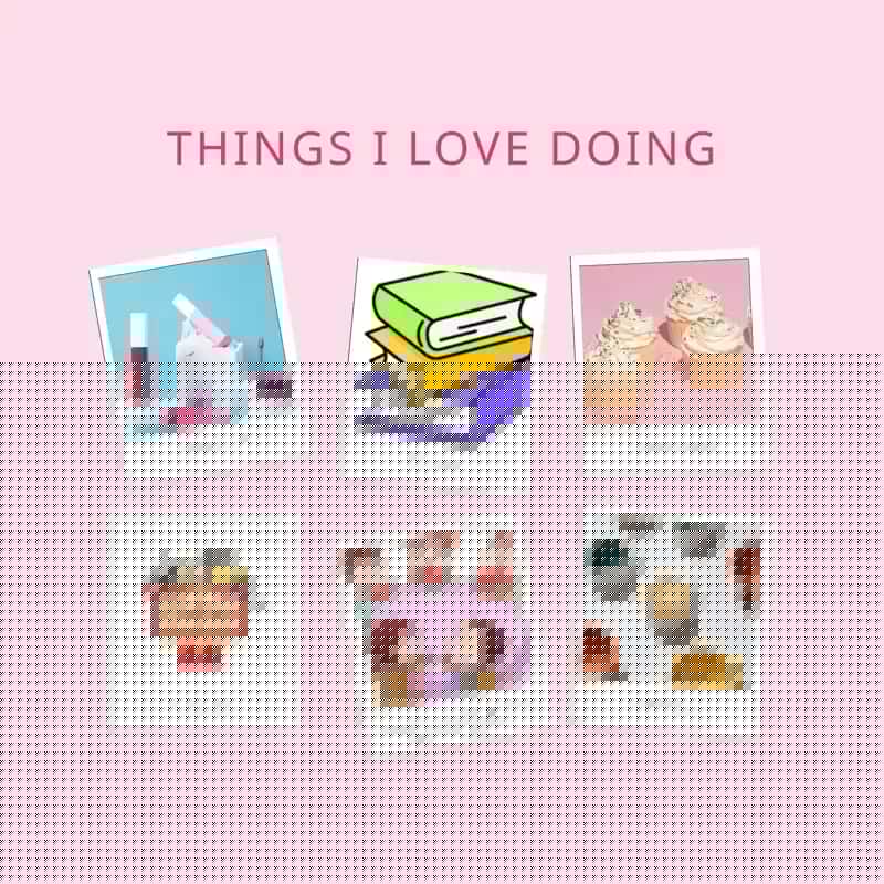 The things I love doing