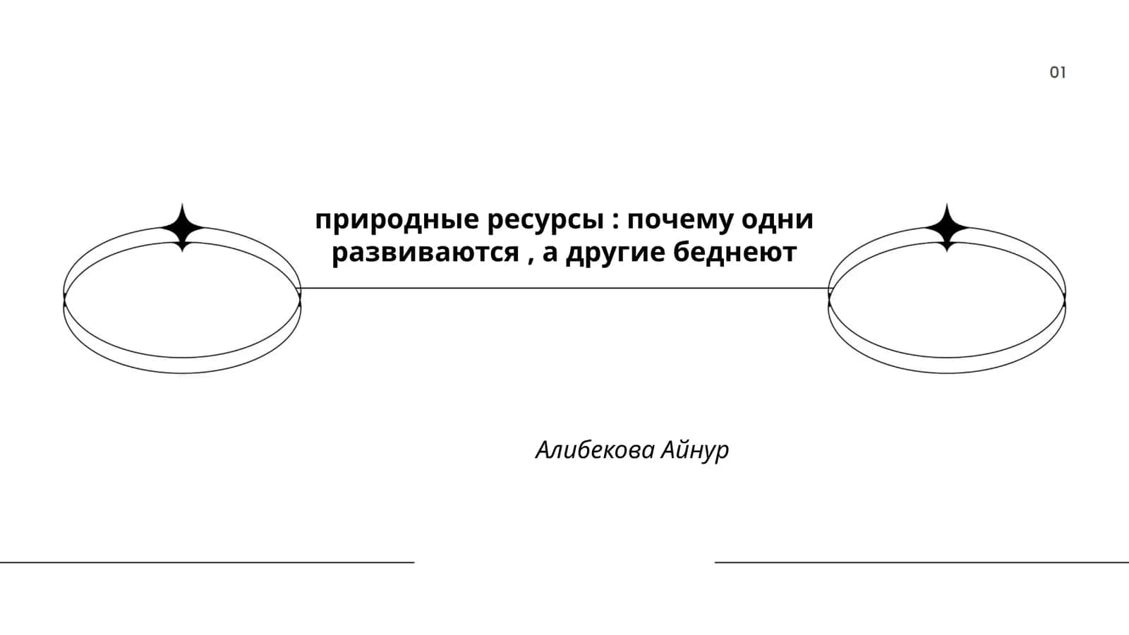 Роль природных ресурсов в экономическом развитии